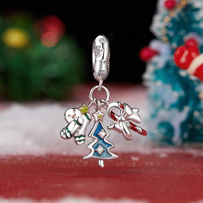 Festive Christmas Pendant Charm
