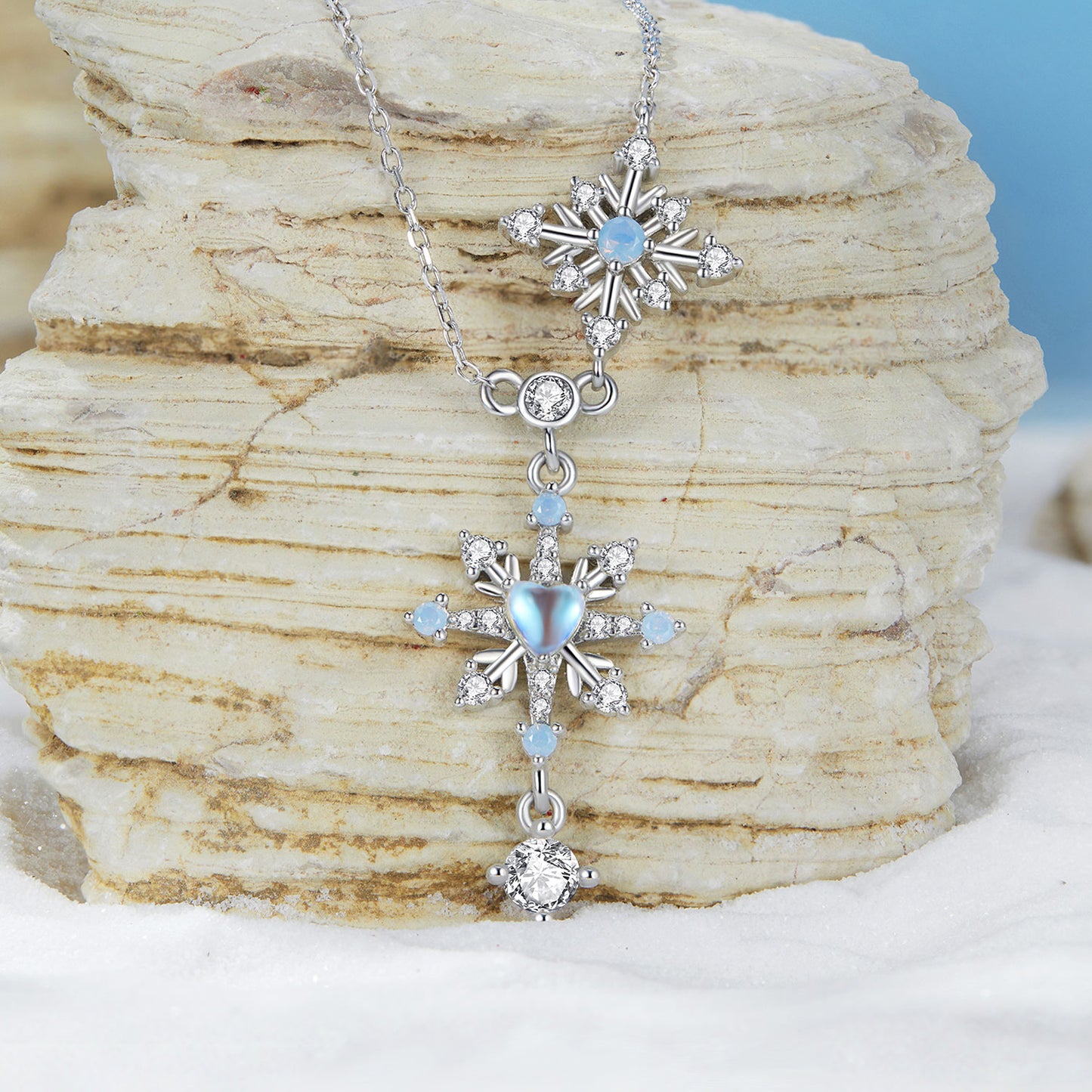 Snowflake Pendant Necklace