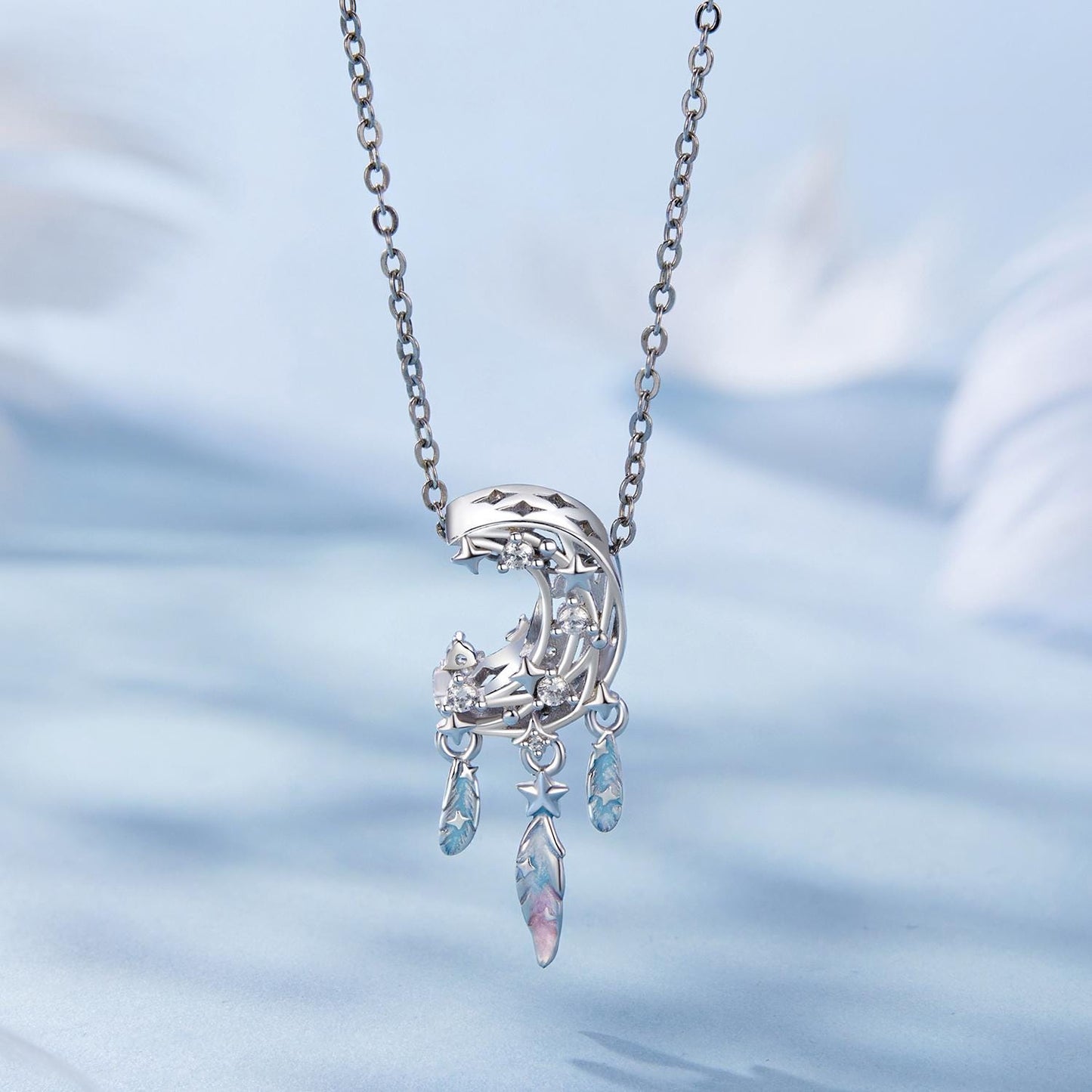 Moon Dreamcatcher Charm