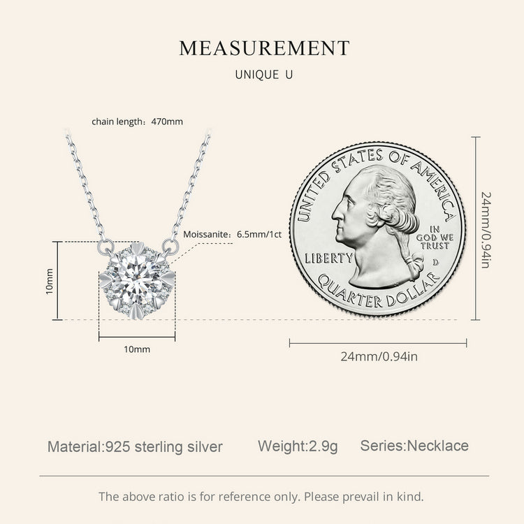 Exquisite Moissanite Necklace
