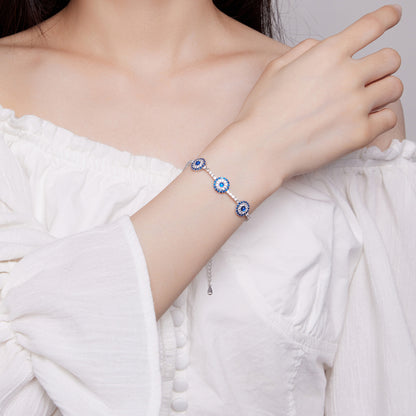 Evil Eye Beaded Bracelet