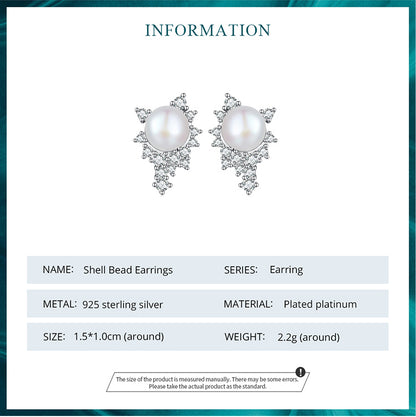 Freshwater Pearl Stud Earrings