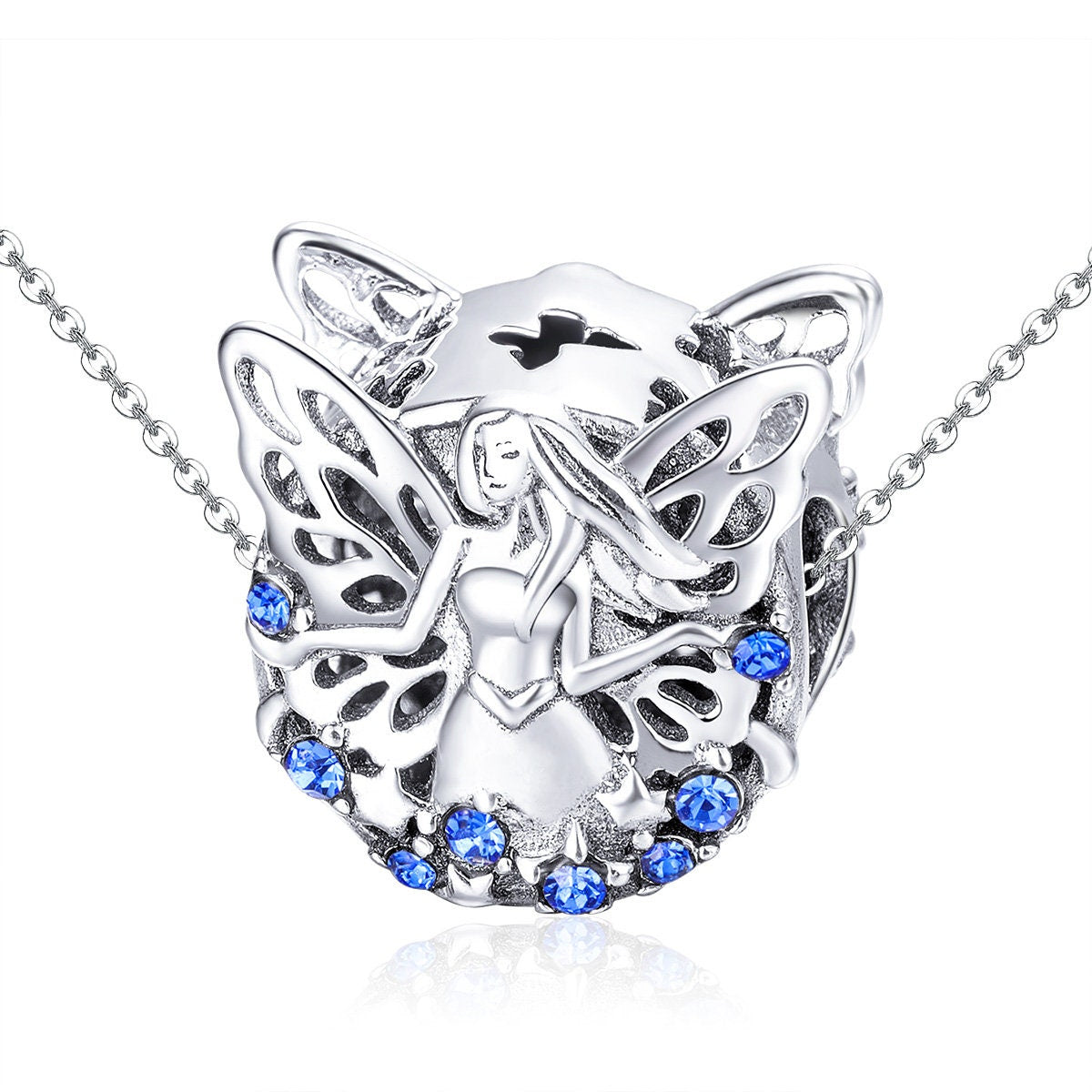 Blue Elf Fairy Charm