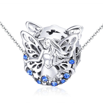 Blue Elf Fairy Charm