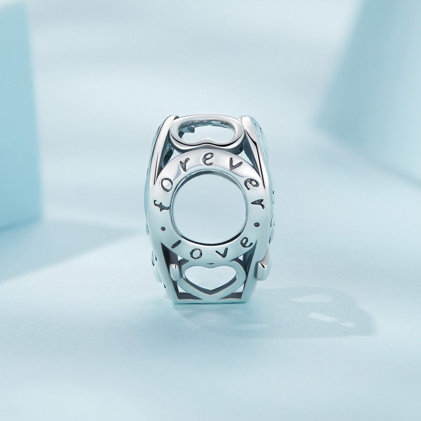 Sister Heart Bead Charm