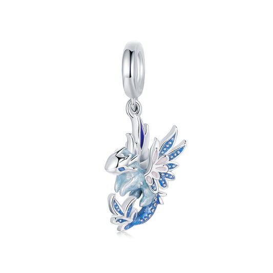 Flying Dragon Pendant Charm