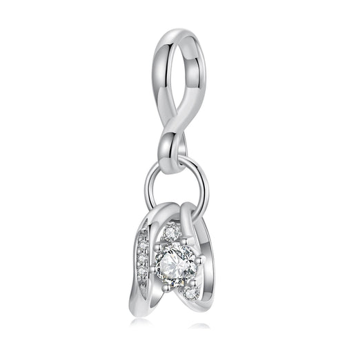 Couple Rings Pendant Charm