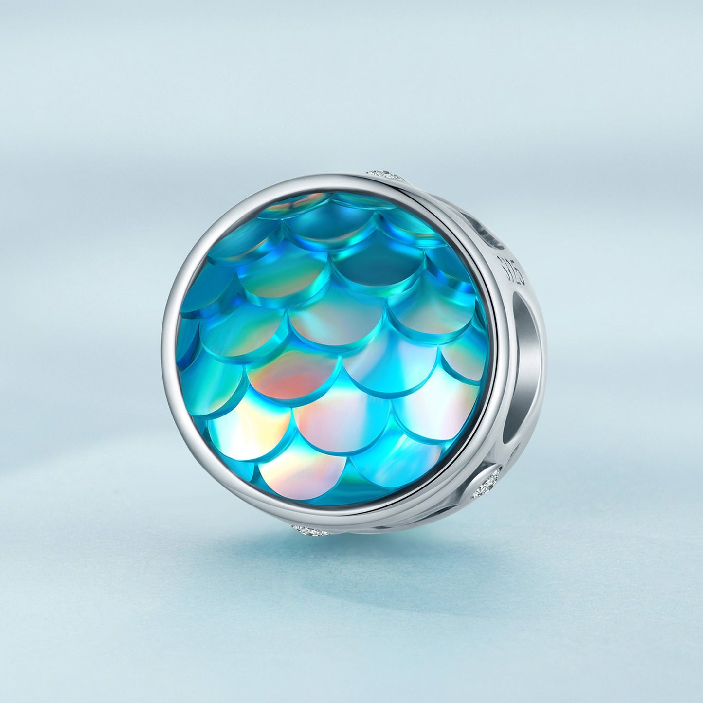 Fish Scale Bead Charm