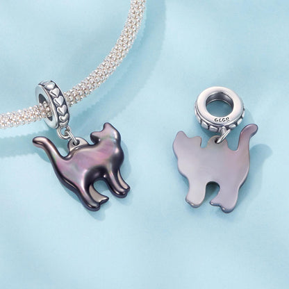 Black Cat Pendant Charm