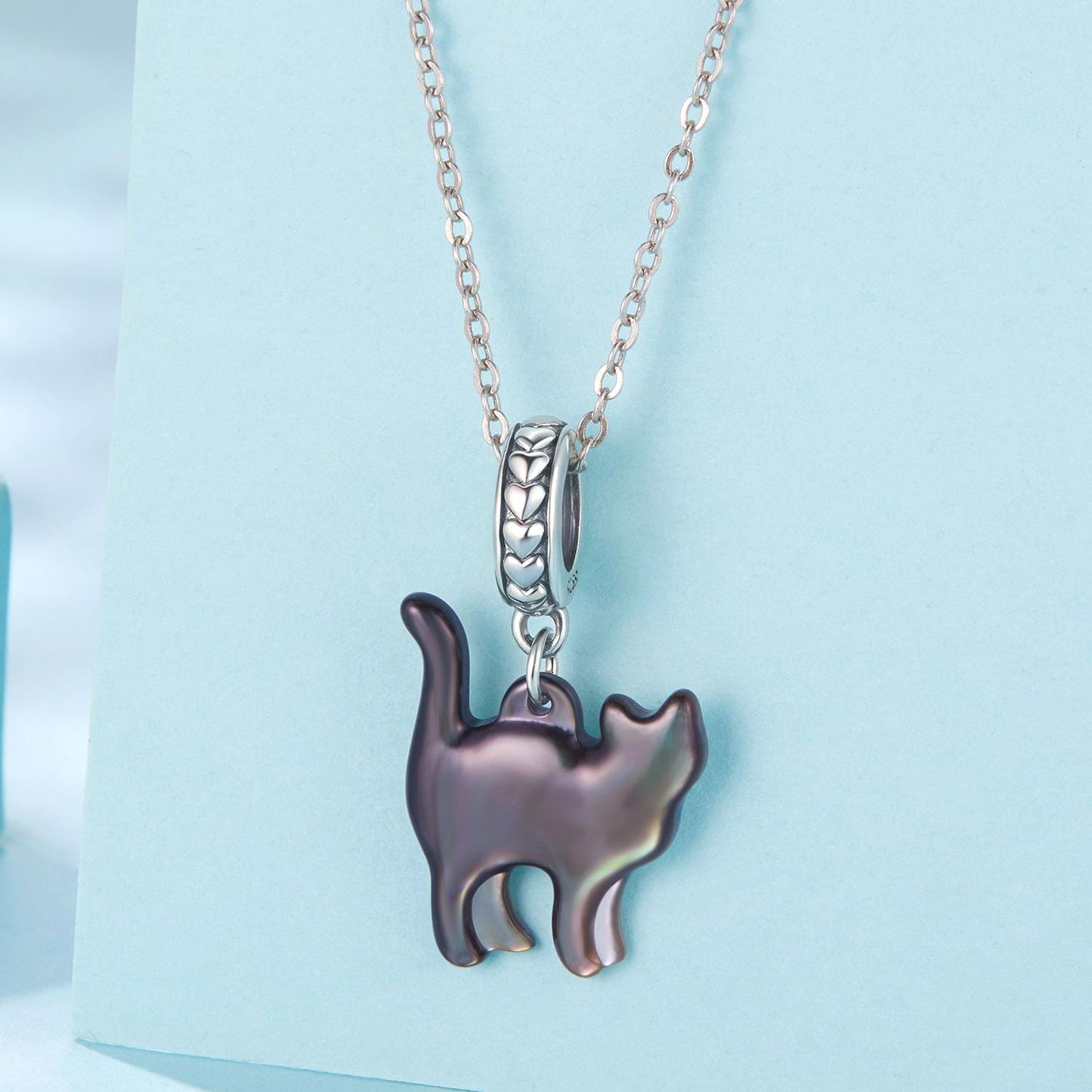 Black Cat Pendant Charm