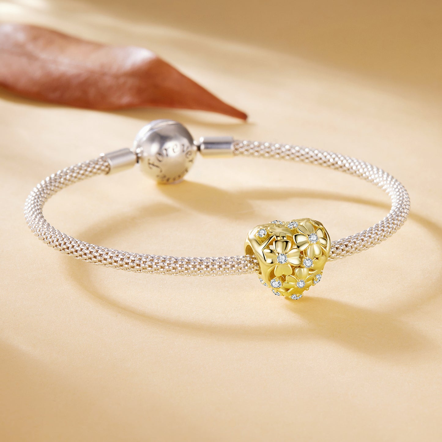 Four-Leaf Clover Charm