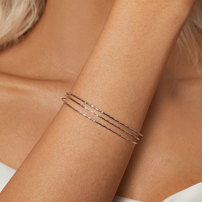 Minimalist Multi-layer Bangle