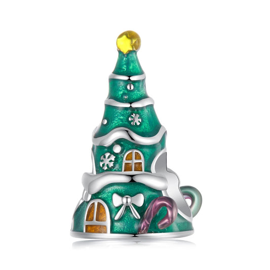 Christmas Tree House Charm