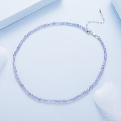 Amethyst Crystal Necklace