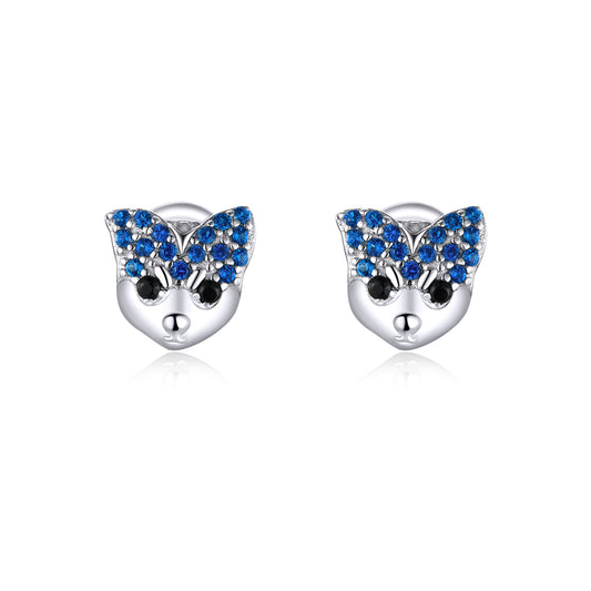 Husky Stud Earrings