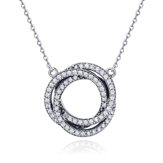 Minimalist Chic Sterling Silver Necklace