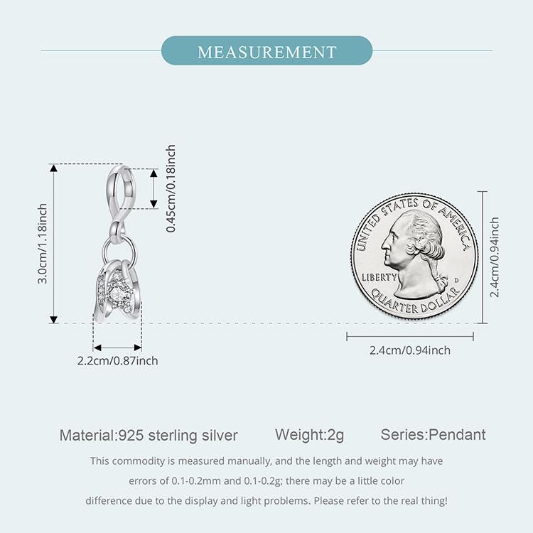 Couple Rings Pendant Charm