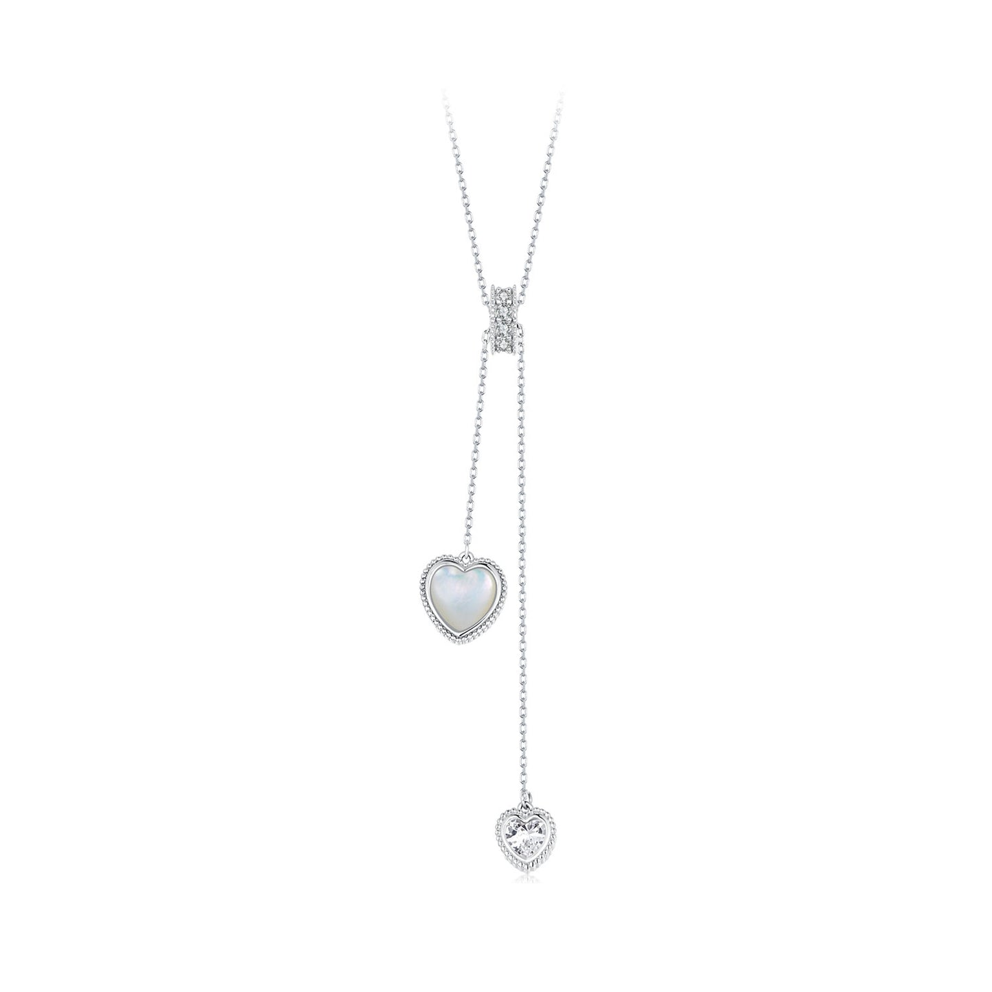 Pearl Accent Y-Drop Necklace