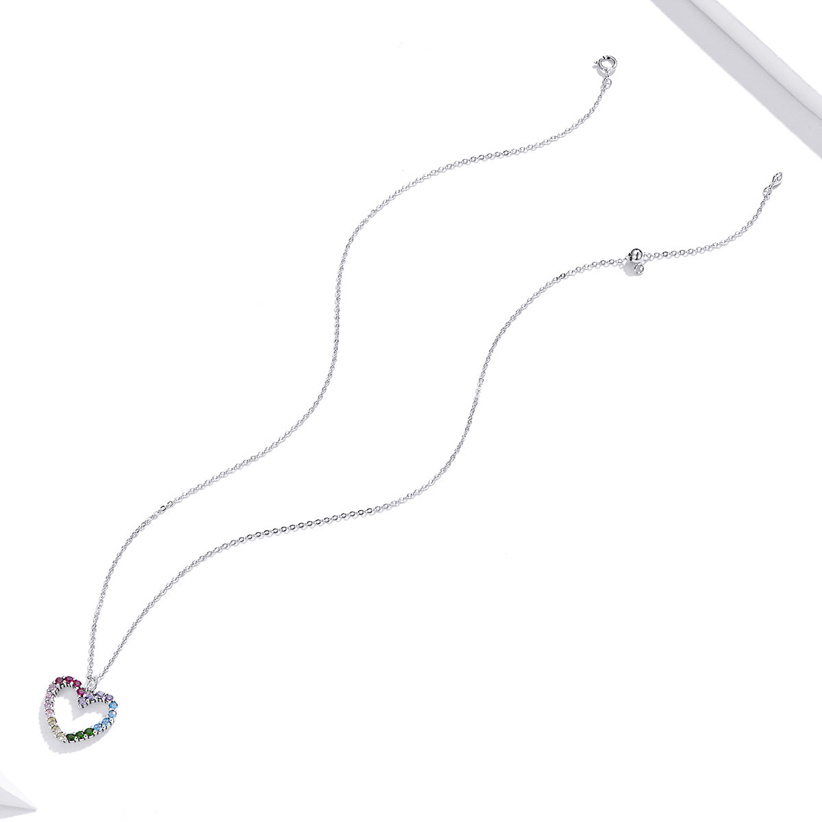 Colorful Heart Necklace
