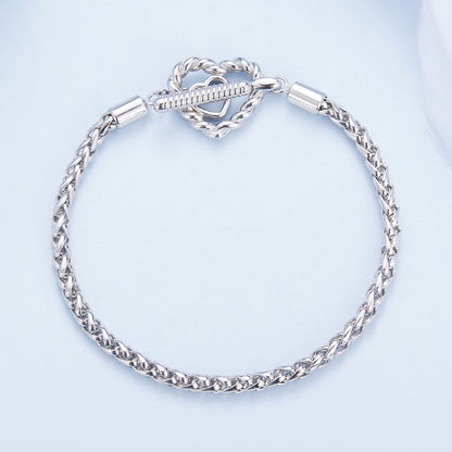 Heart-Shaped Basic Bracelet