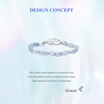 Blue Crystal Bracelet