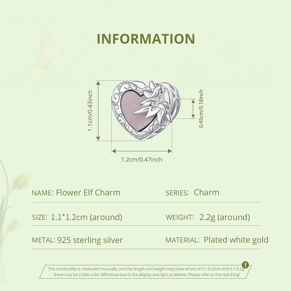 Flower Elf Charm