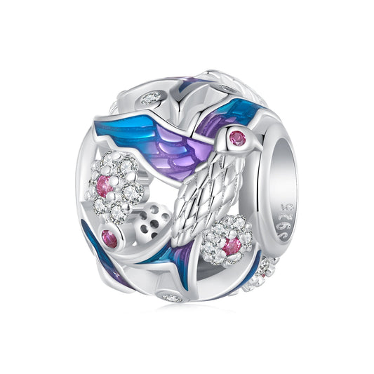 Kingfisher Charm