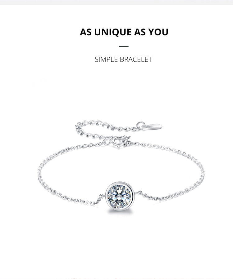 Minimalist Sterling Silver Bracelet