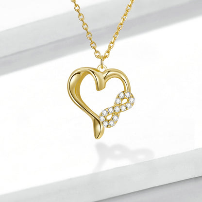 Eternal Heart Pendant Necklace
