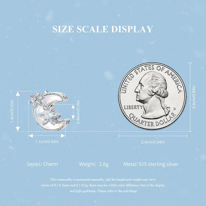 Snow Moon Charm