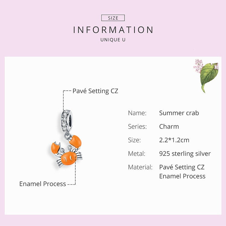 Little Crab Charm