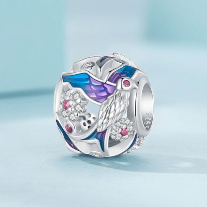 Kingfisher Charm