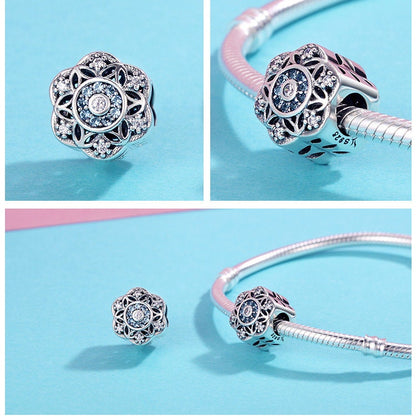 Romantic Snowflakes Charm