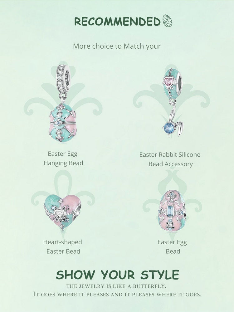 Easter Egg Charm,
