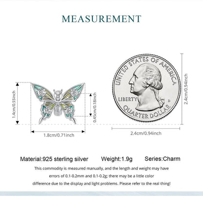 Butterfly Silicone Beads Charm