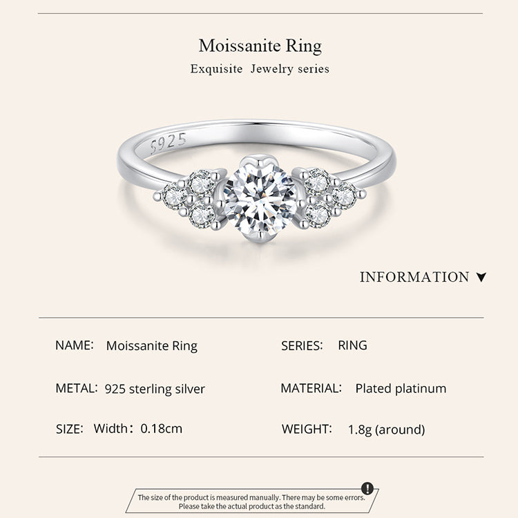 Moissanite Ring
