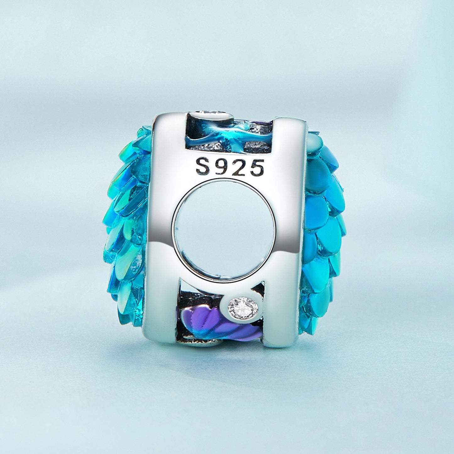 Fish Scale Bead Charm