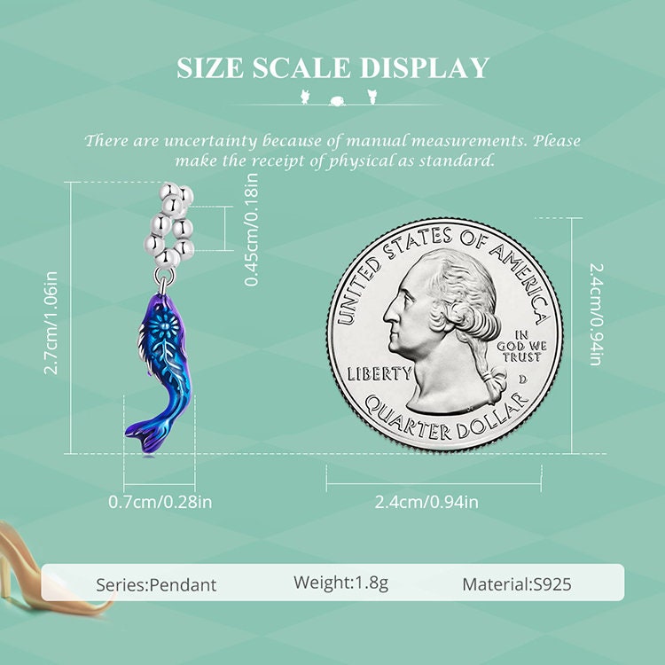 Grotesque Fish Pendant Charm