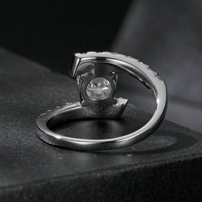 1 Carat Fashion Moissanite Ring