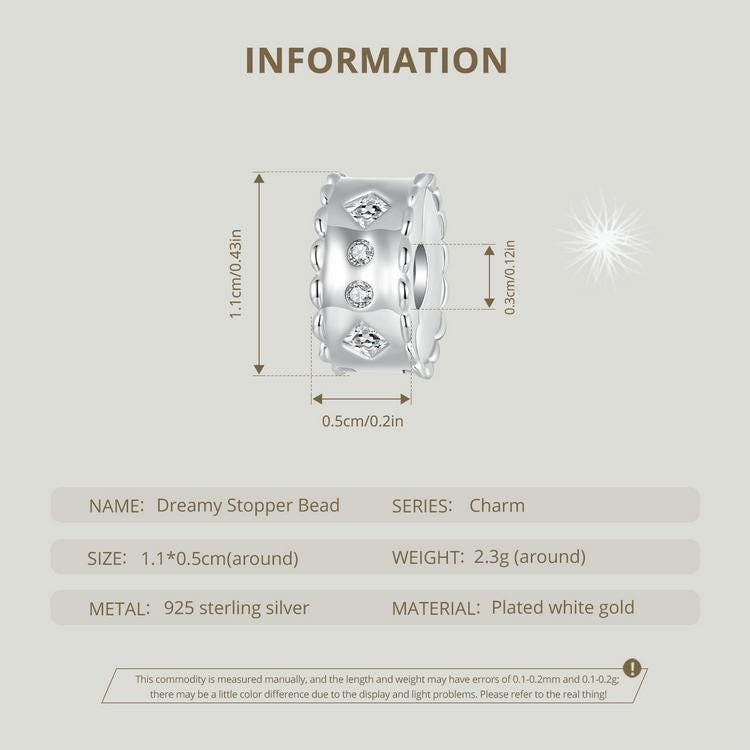 Dreamy Stopper Bead Charm