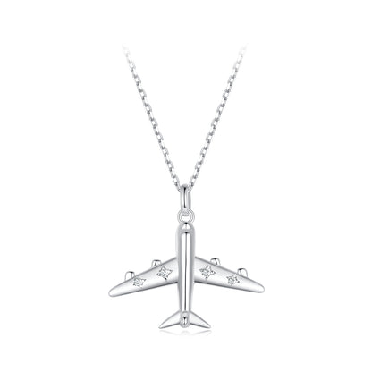 Airplane Charm Necklace