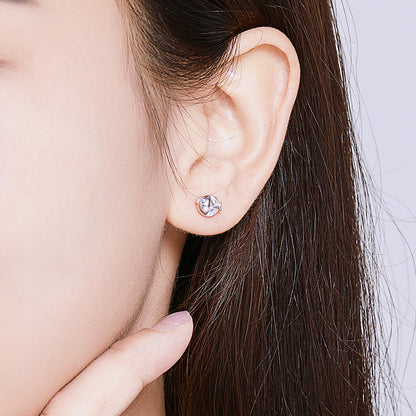 Kissing Fish Stud Earrings