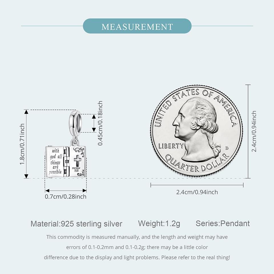 Cross Faith Pendant Charm