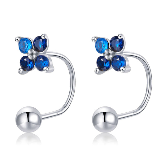 Four-Petal Earrings