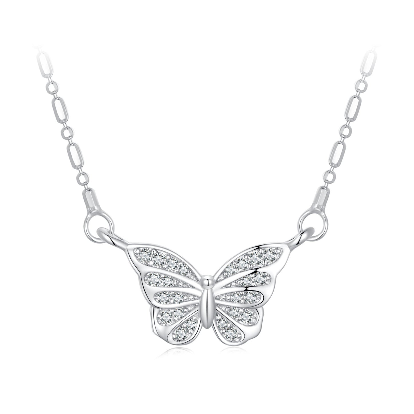 Fluttering Butterfly Necklace