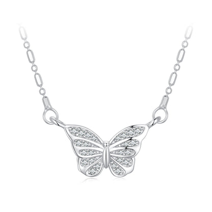 Fluttering Butterfly Necklace