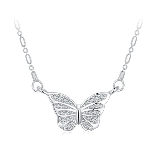 Fluttering Butterfly Necklace