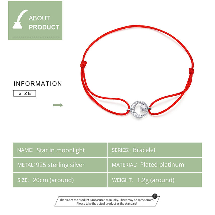Moonlight Starry Sky String Bracelet