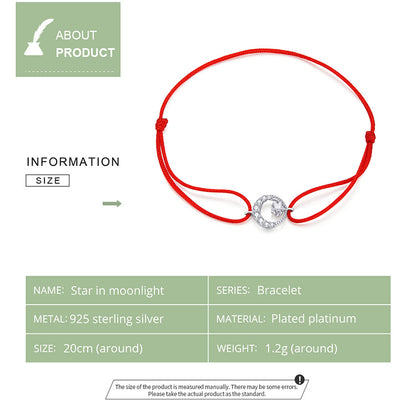 Moonlight Starry Sky String Bracelet