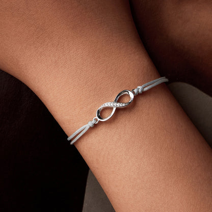 Infinity Symbol Cord Bracelet